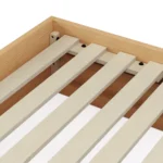 Leif Queen Platform Bed - White Oak
