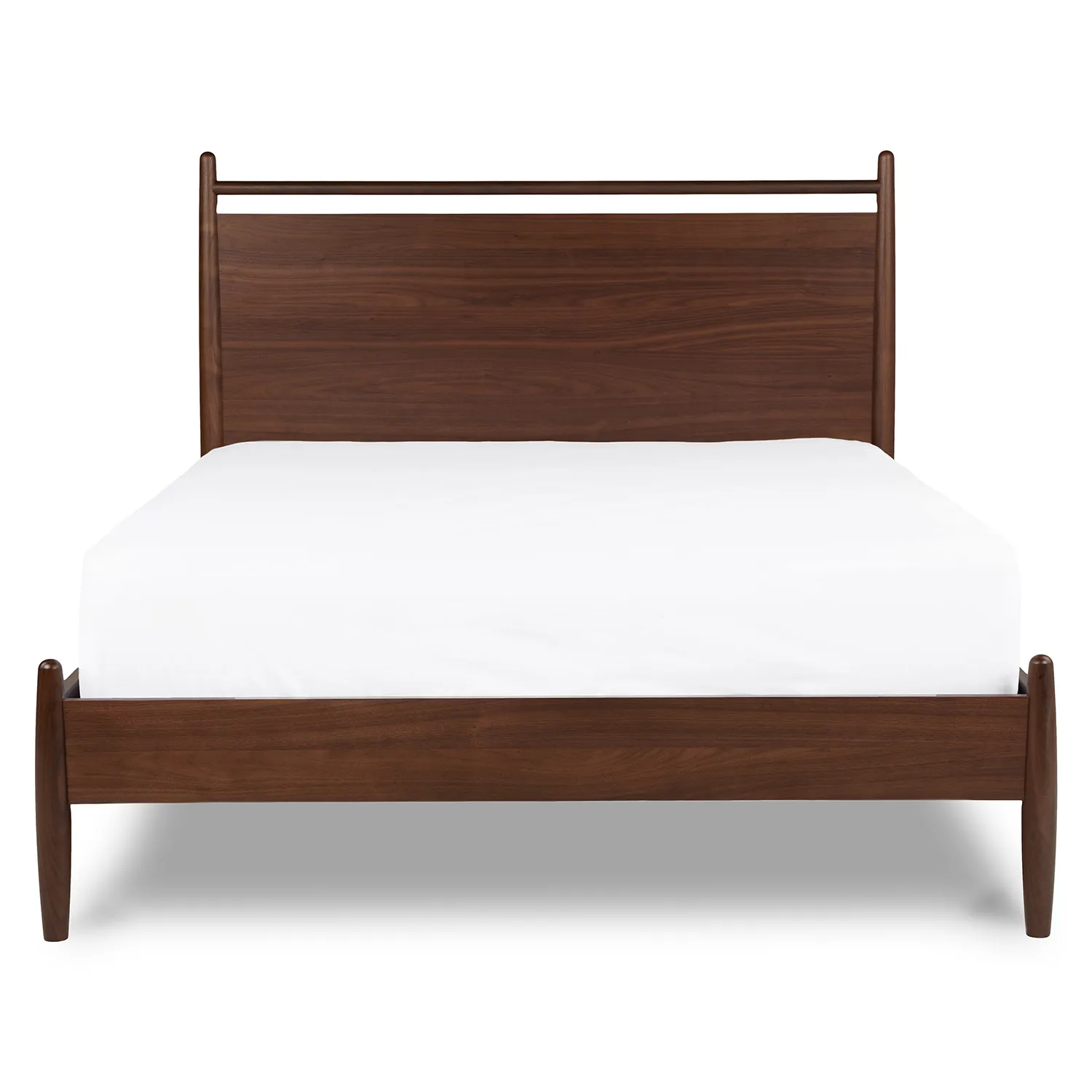 Lenia Full Panel Bed - Walnut - Image 6