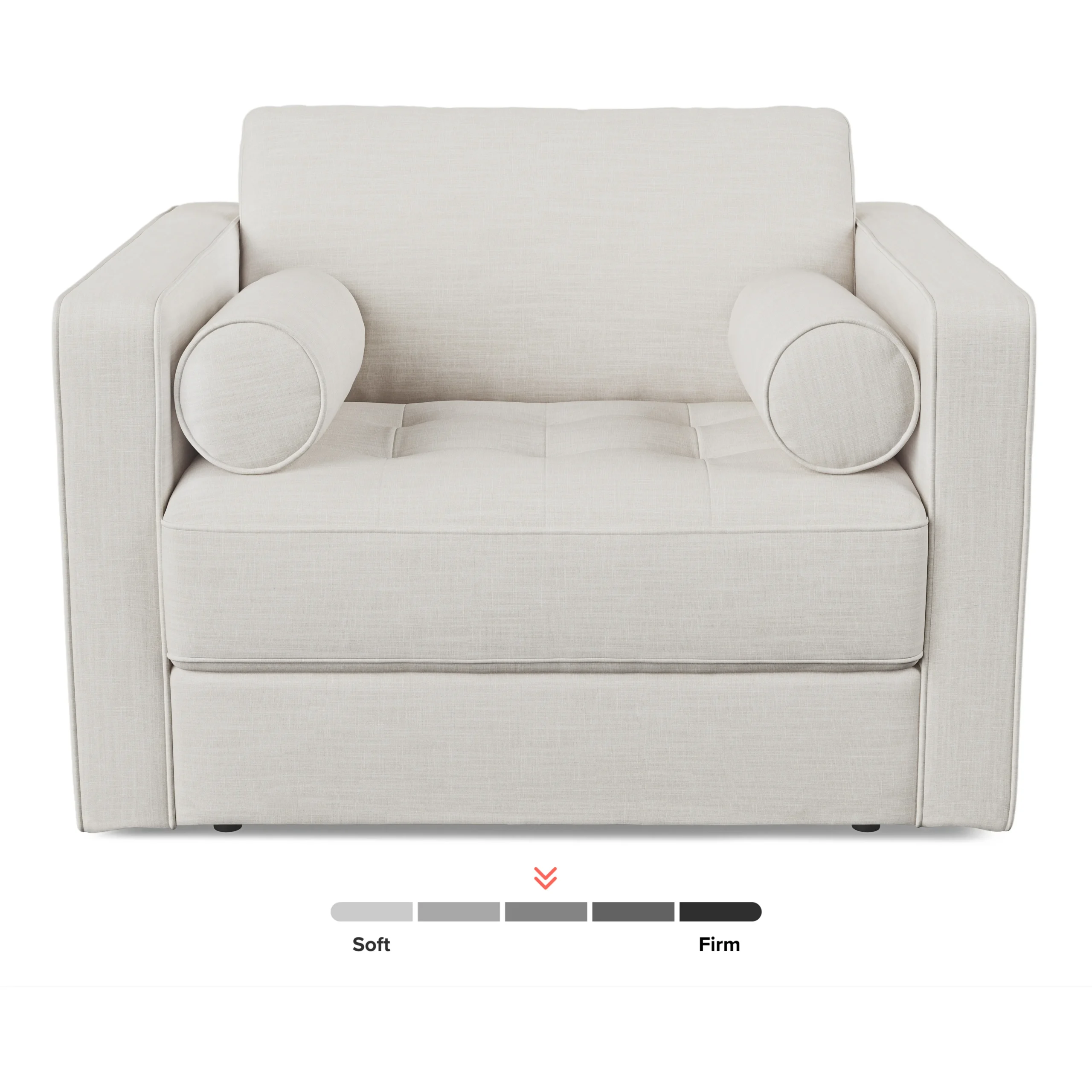 Sven 45.5_ Tufted Sleeper Chair - Biscuit Cream - Image 12