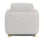 Vati 37_ Lounge Chair - Natural Oak and Buckler Ivory