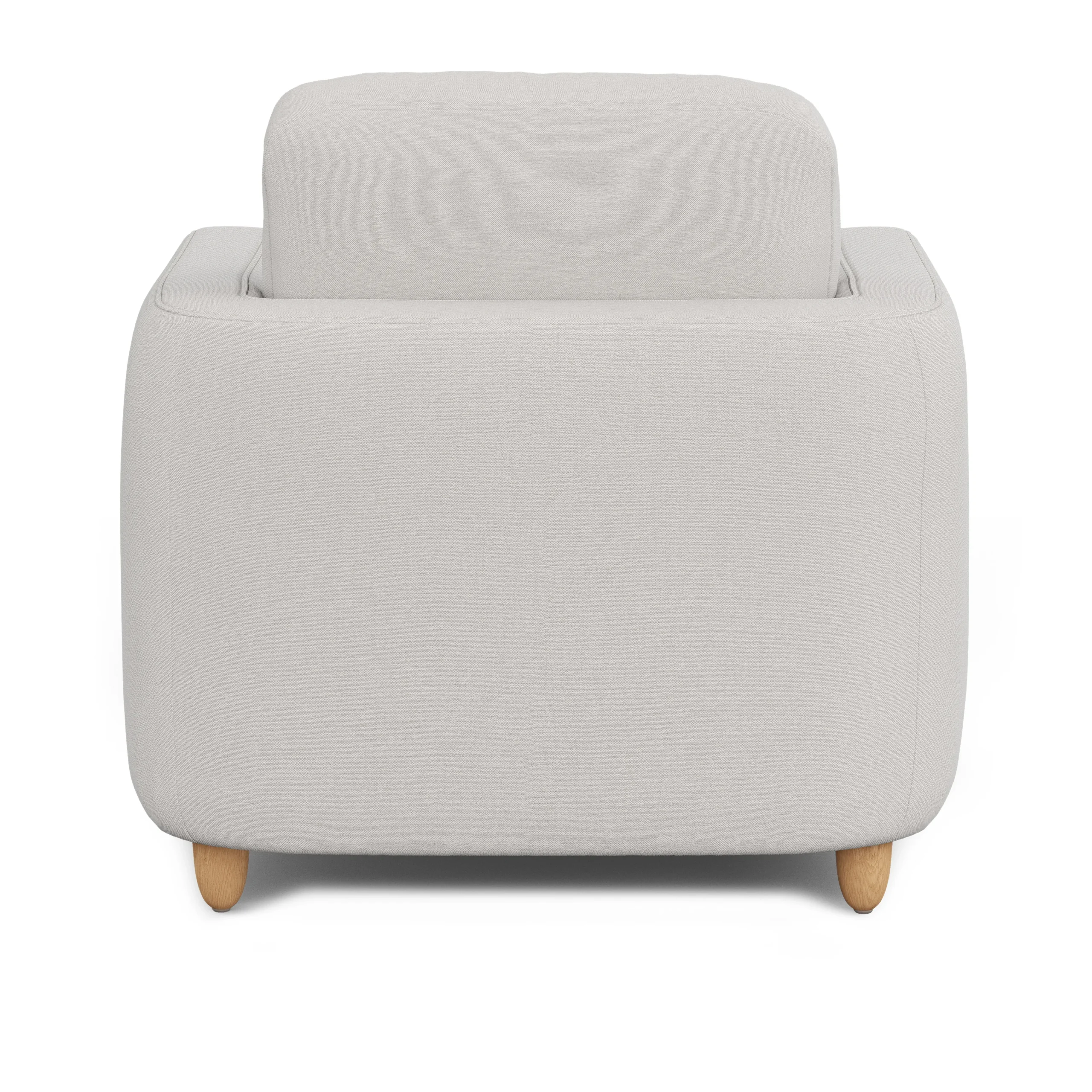 Vati 37_ Lounge Chair - Natural Oak and Buckler Ivory - Image 7