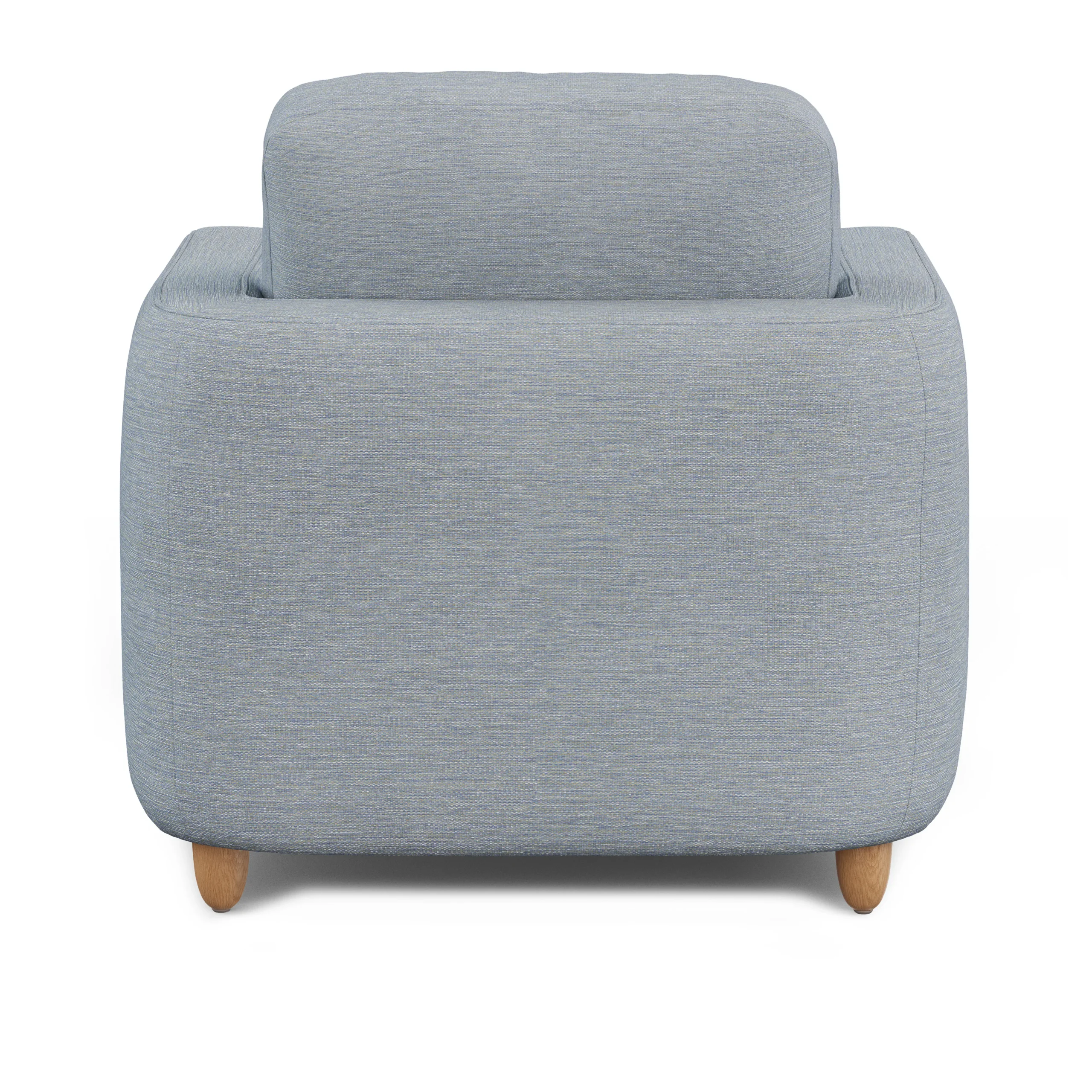 Vati 37_ Lounge Chair - Silver Light Blue - Image 8