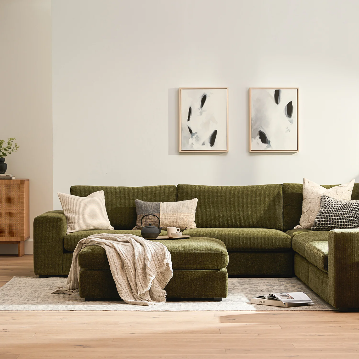 Beta 45_ Ottoman - Cypress Green - Image 8