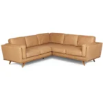Timber 93" Leather Sectional