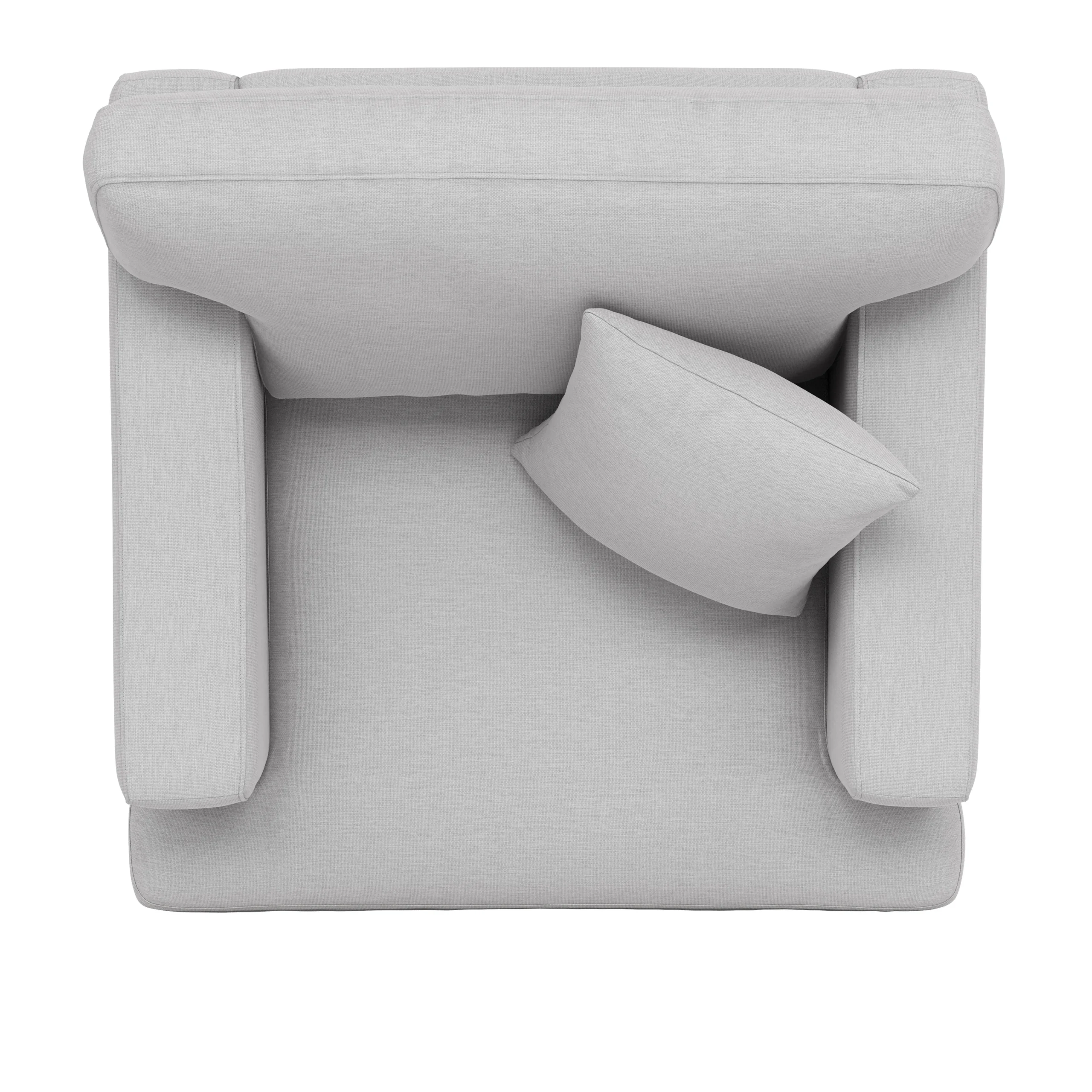 Dawn 40_ Lounge Chair - Silver Ivory - Image 7
