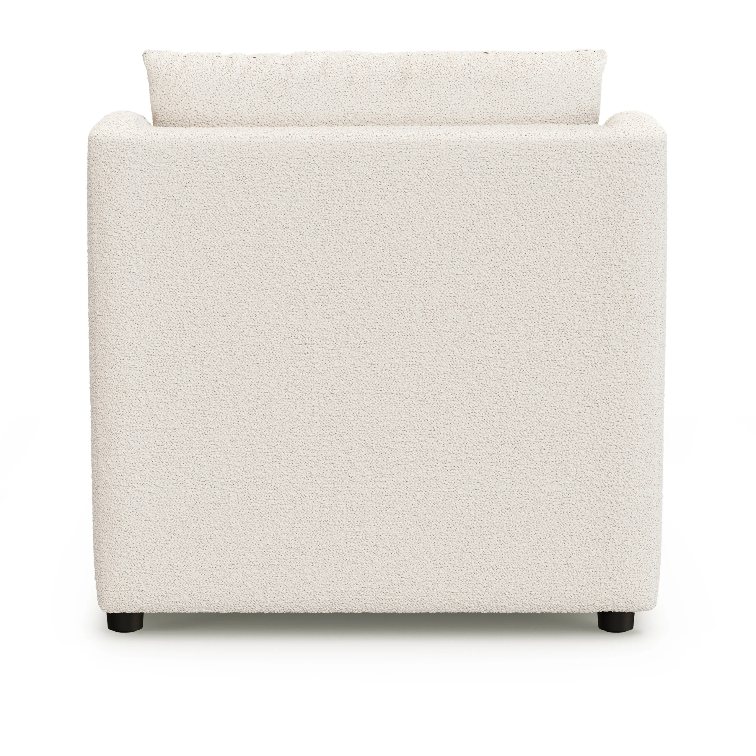 Landry 32.25_ Lounge Chair - Ivory Wool Bouclé - Image 9