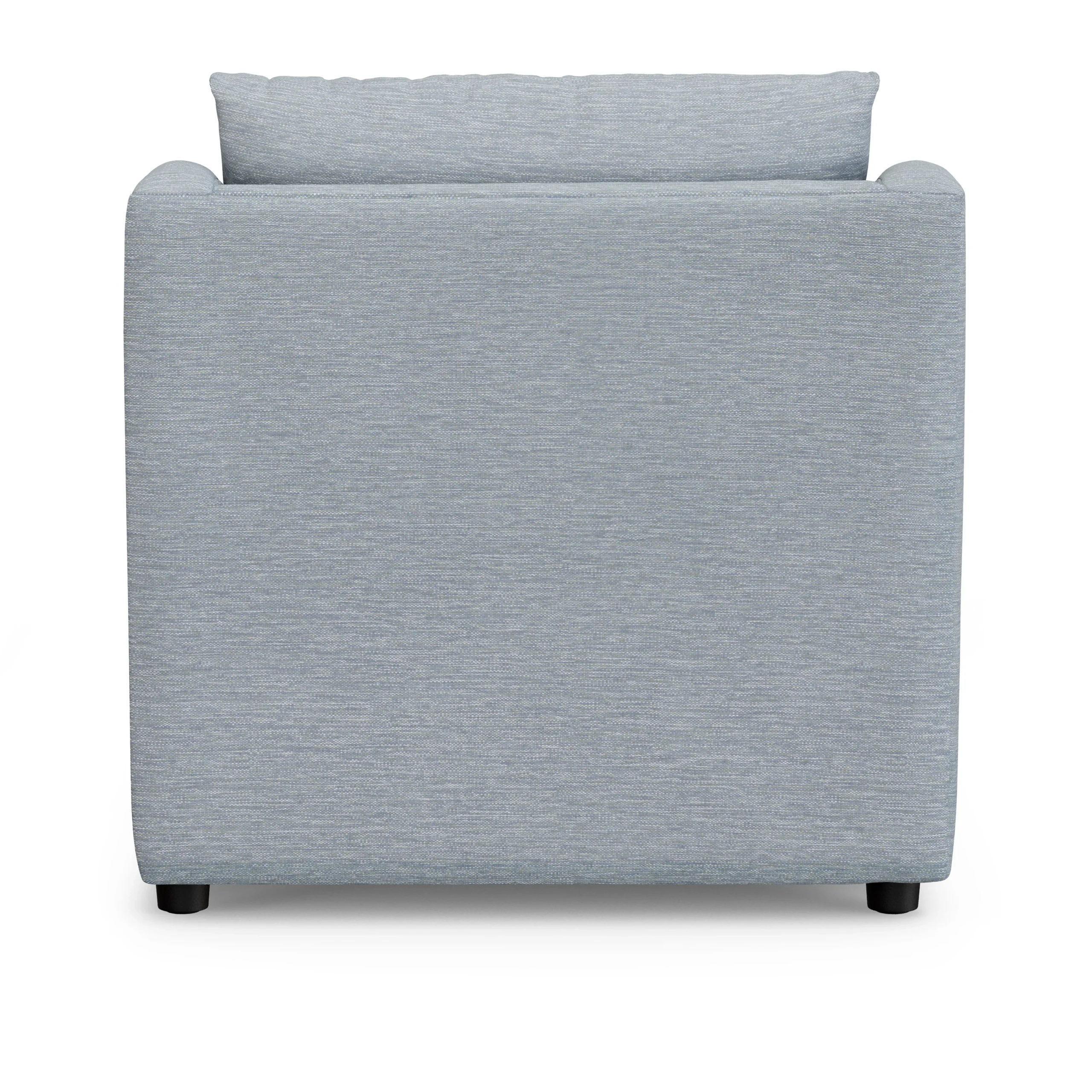 Landry 32.25_ Lounge Chair - Silver Light Blue - Image 9