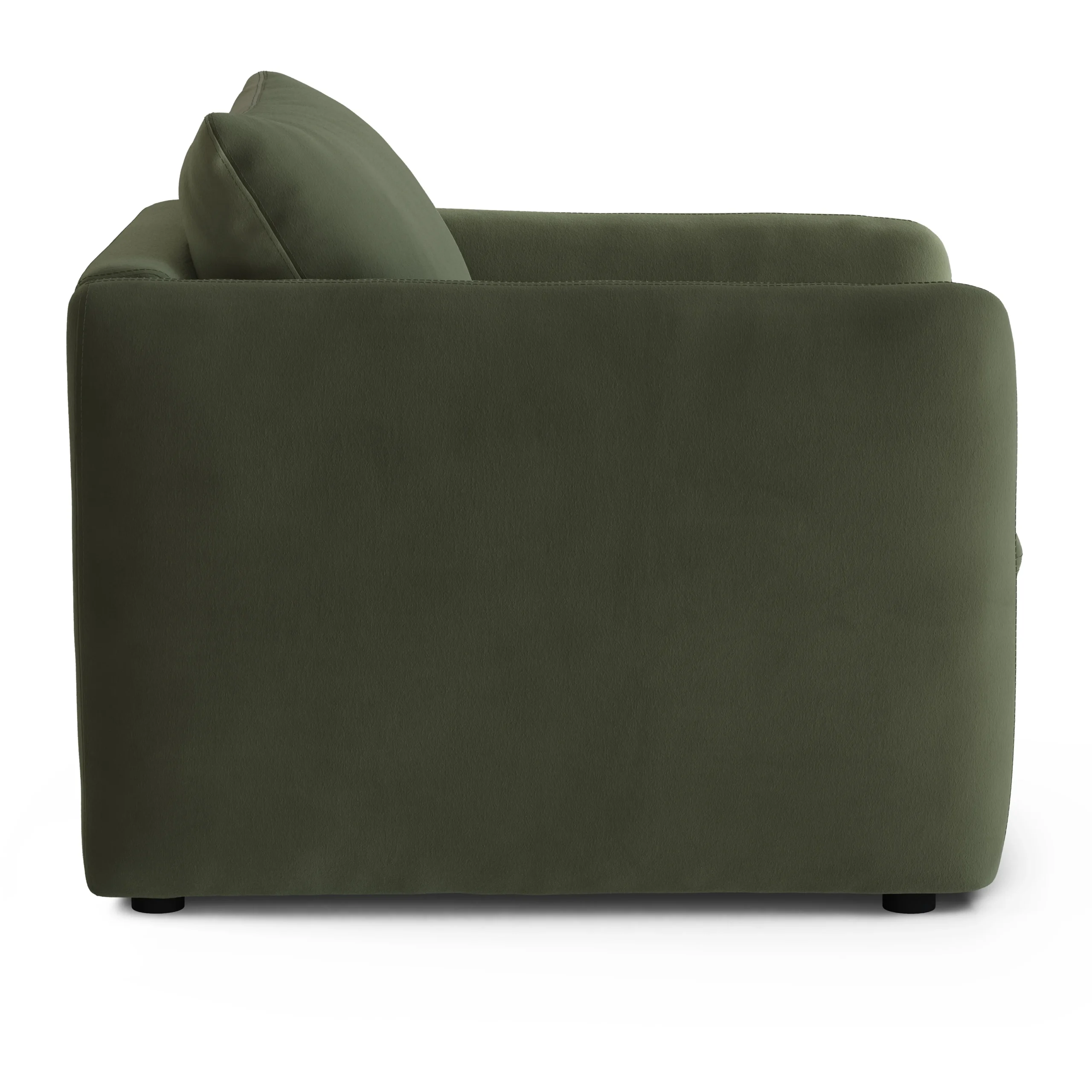Leigh 42_ Velvet Lounge Chair - Hale Fir Green - Image 9