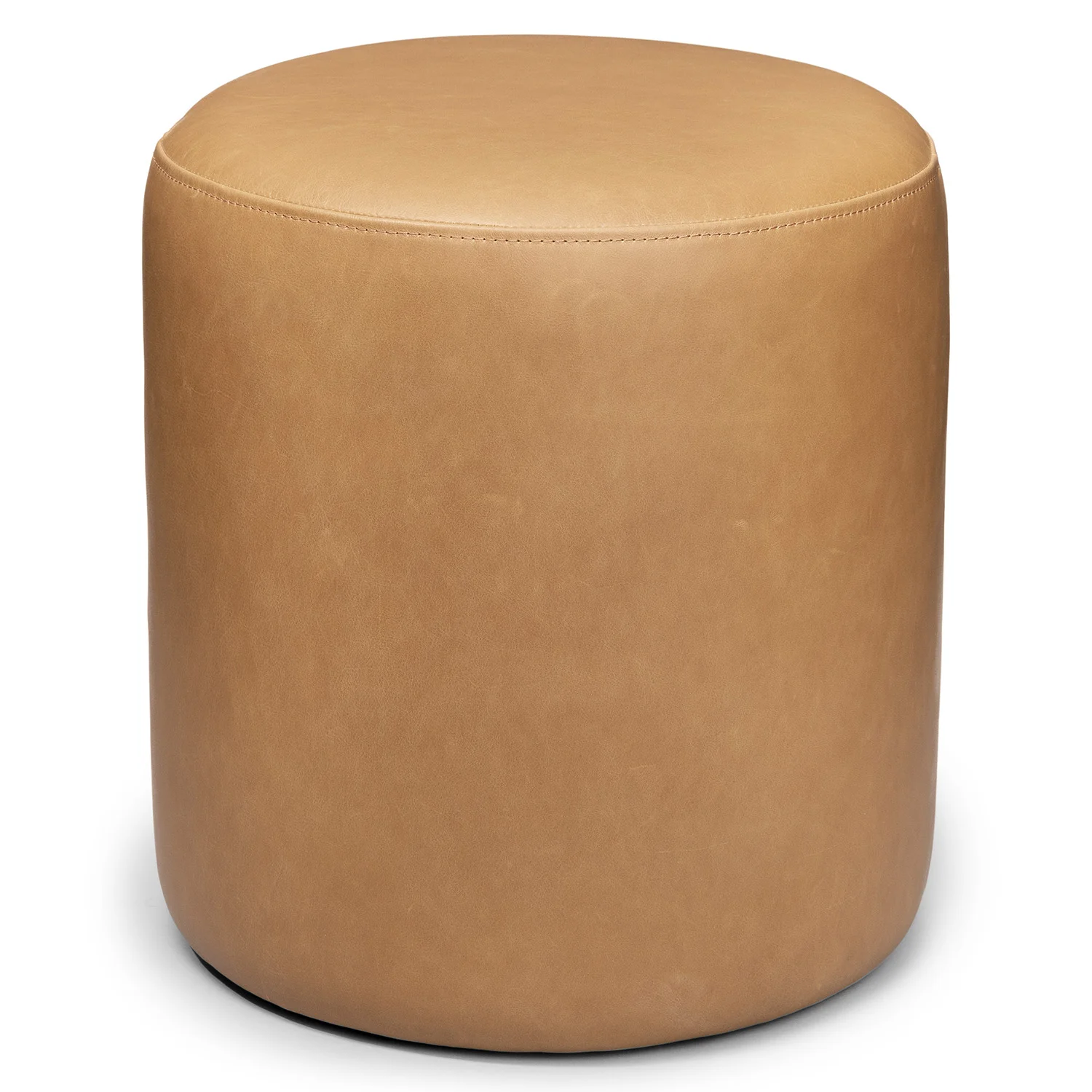 Cilo 16_ Leather Ottoman - Charme Tan - Image 7