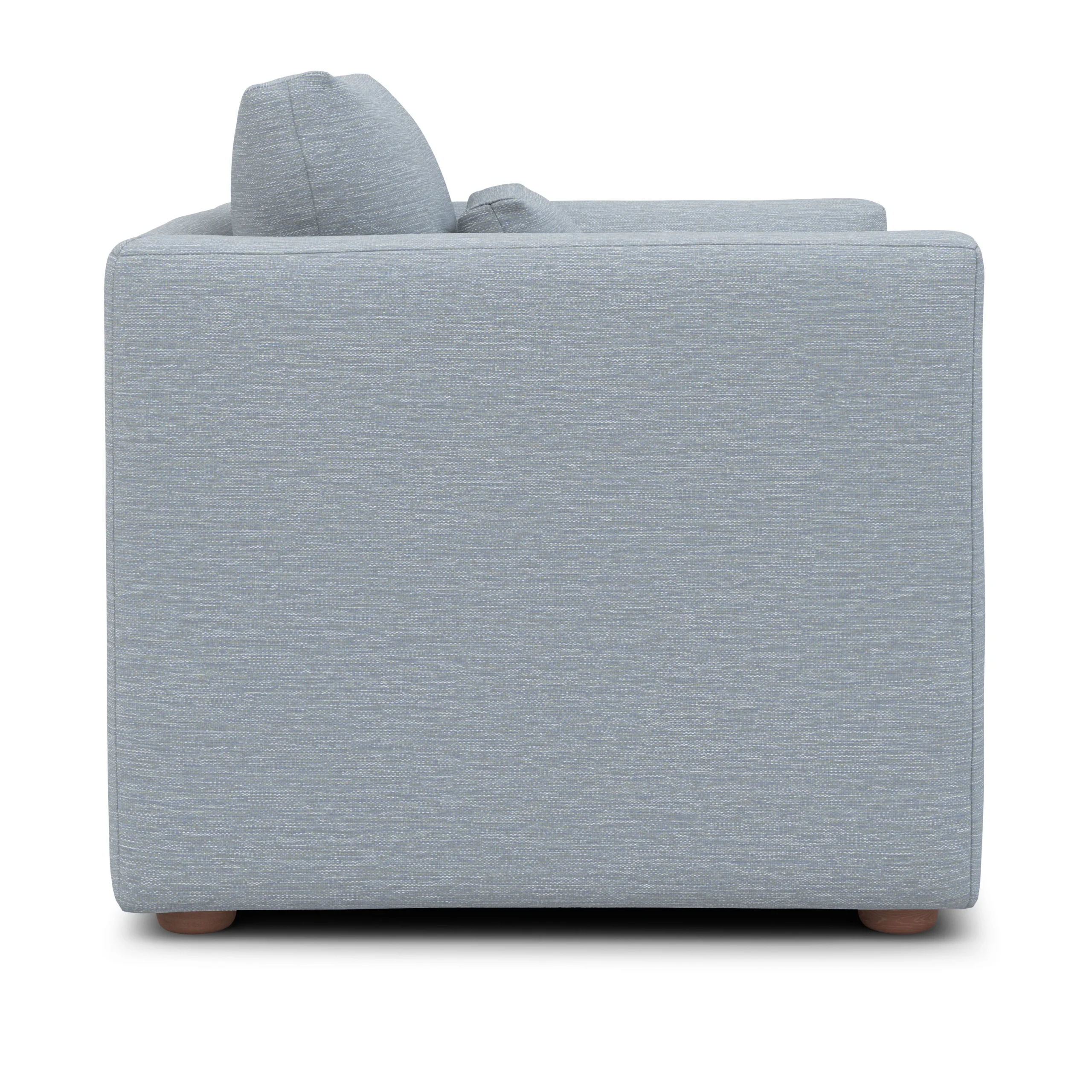 Marina 38_ Lounge Chair - Silver Light Blue - Image 7