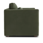 Marina 38_ Velvet Lounge Chair - Hale Fir Green