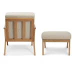 Otio 26_ Lounge Set - Oak and Welsh Taupe
