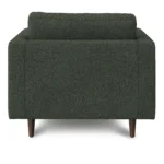 Sven 42_ Tufted Lounge Chair - Green Wool Bouclé