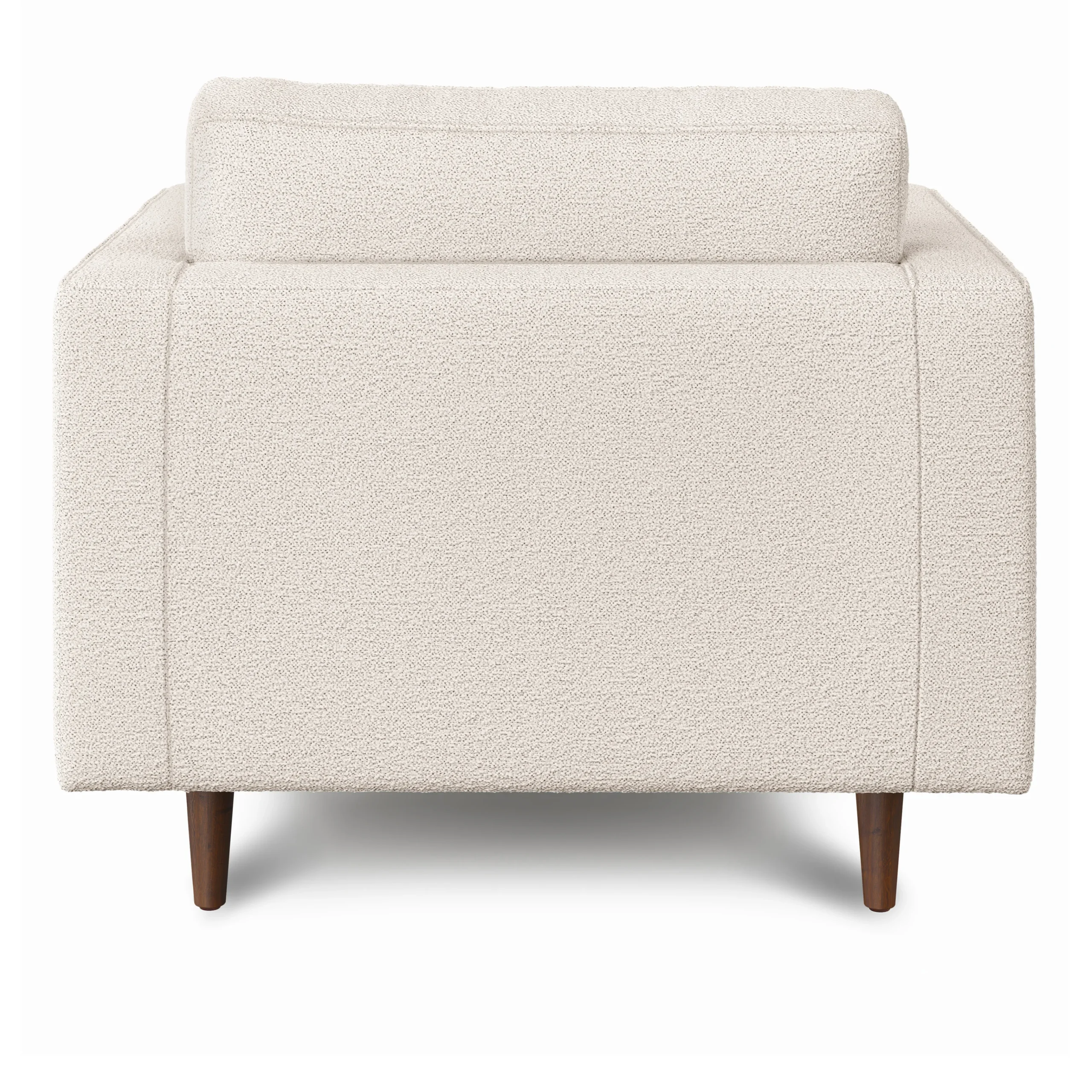 Sven 42_ Tufted Lounge Chair - Ivory Wool Bouclé - Image 5