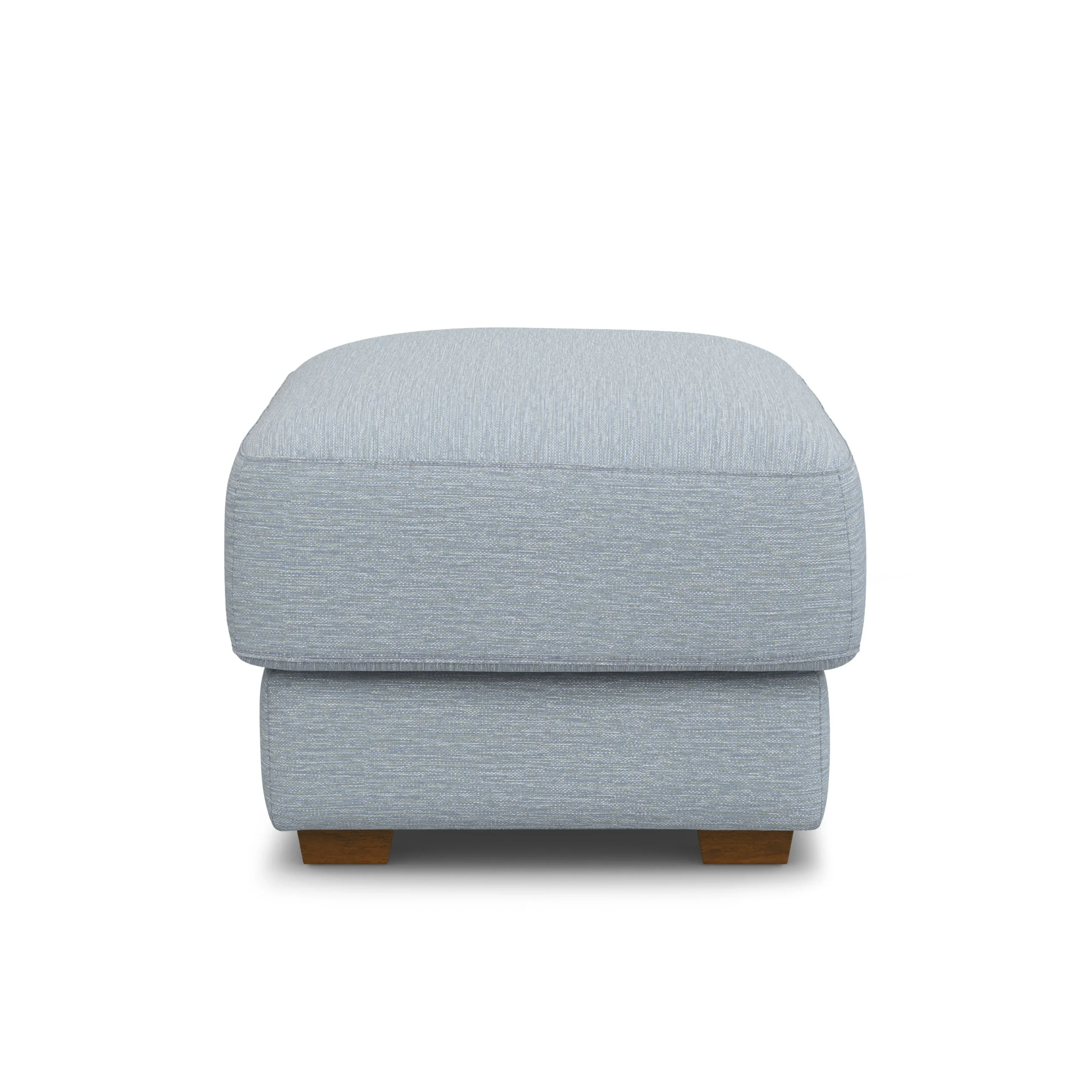 Dawn 36_ Ottoman - Silver Light Blue - Image 5