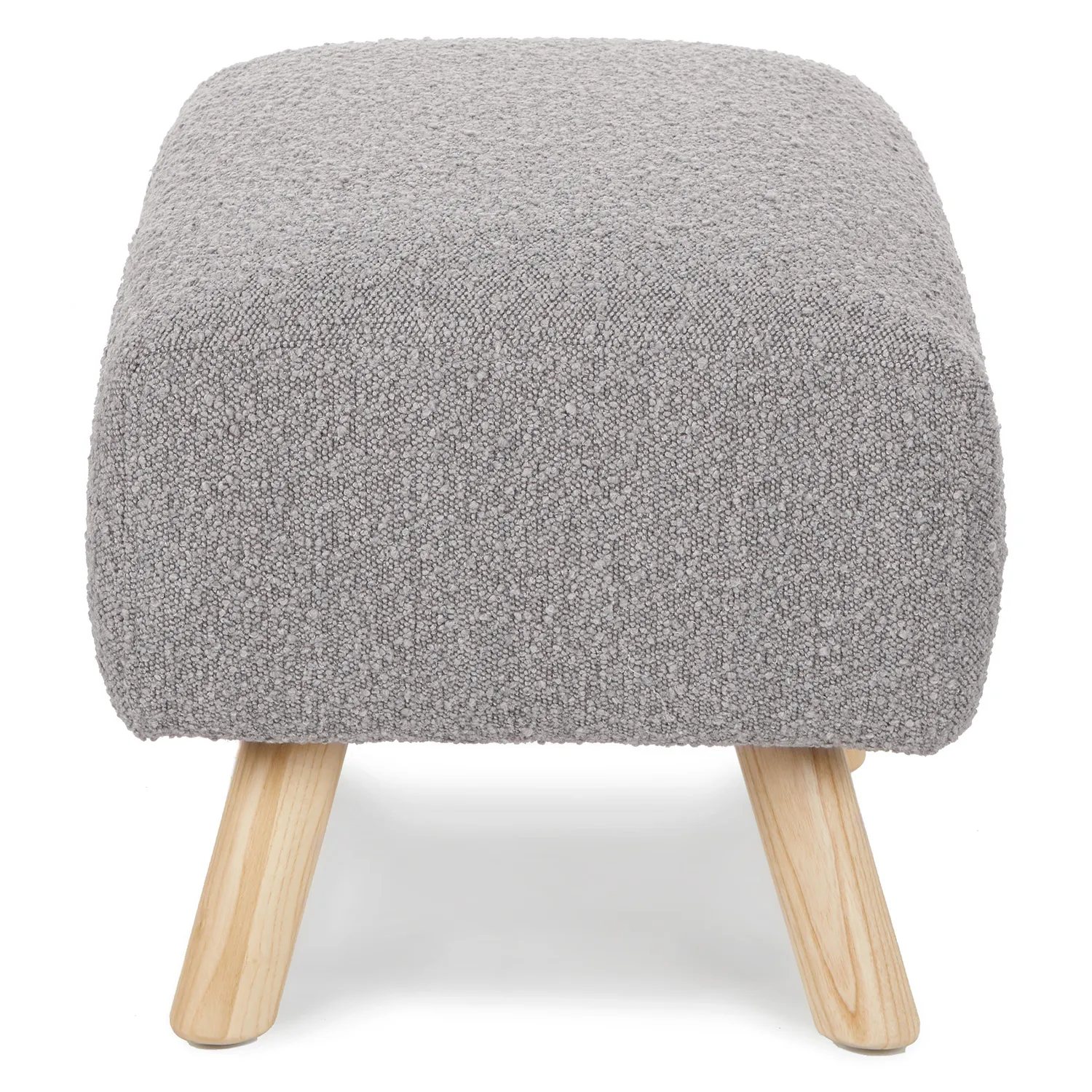 Gabriola 23_ Ottoman - Dover Gray Bouclé - Image 5