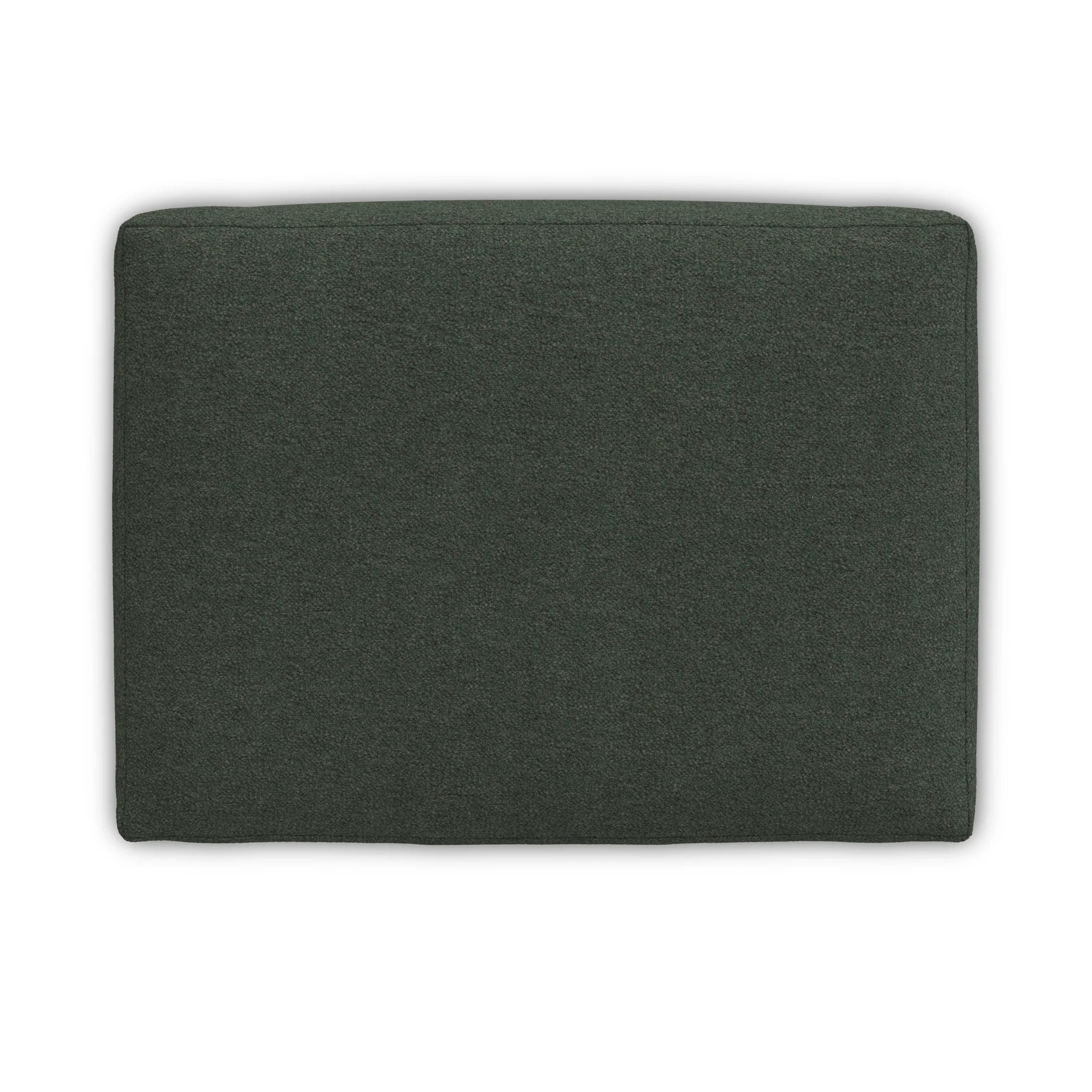 Landry 28_ Ottoman - Green Wool Bouclé - Image 5