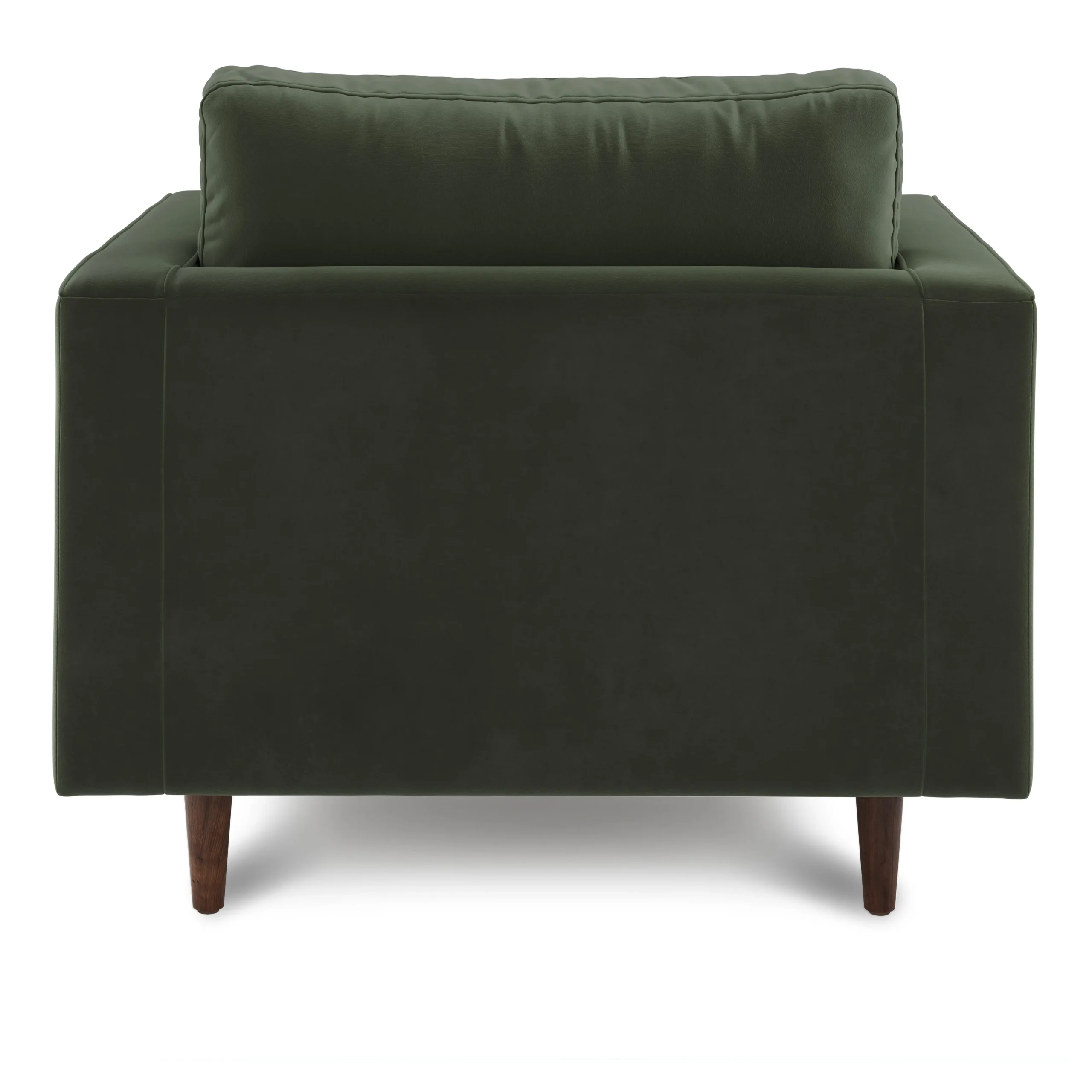 Sven 42_ Tufted Velvet Lounge Chair - Plush Pacific Green - Image 9