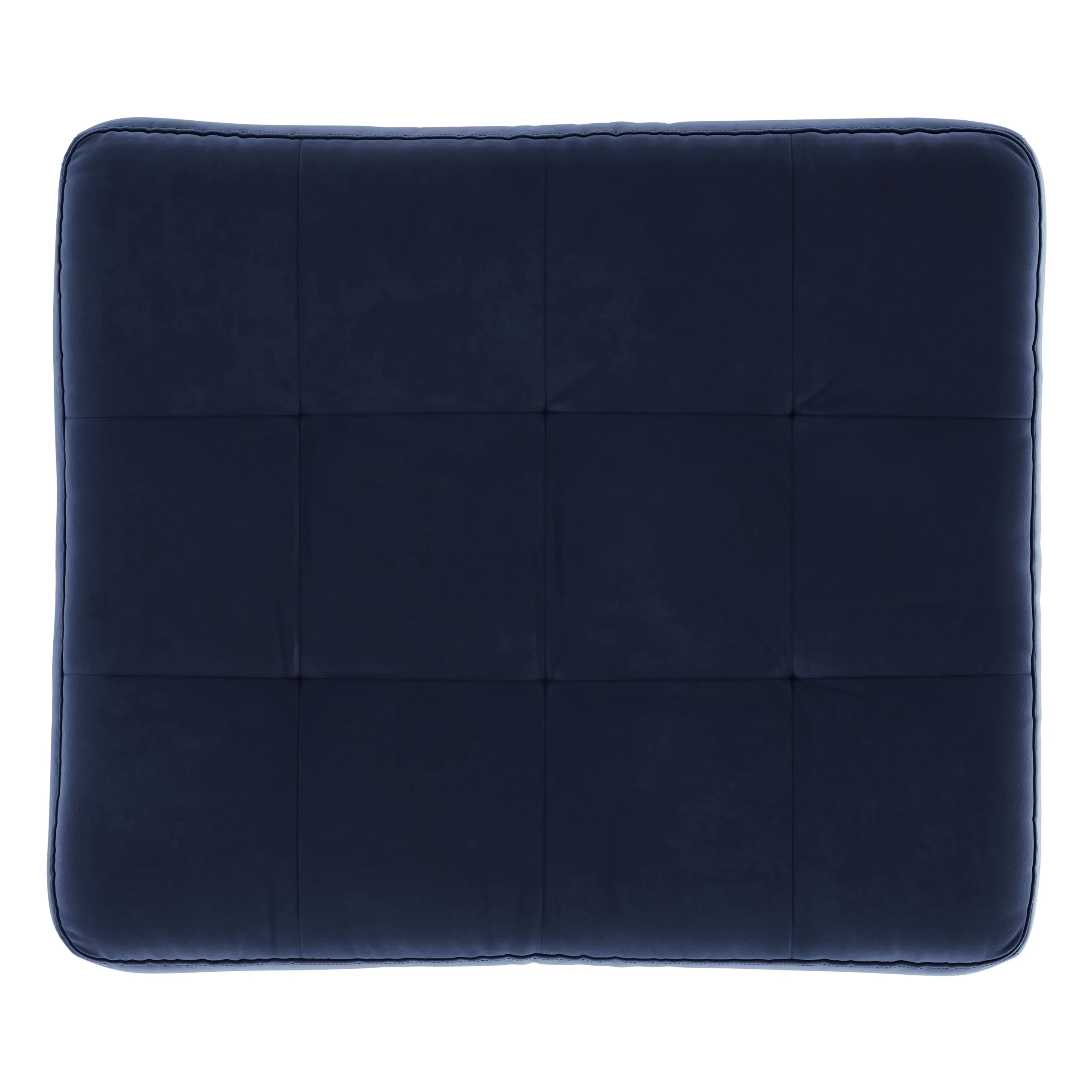 Sven 30_ Velvet Ottoman - Plush Cascadia Blue - Image 7