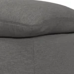 Leigh 41_ Ottoman - Silver Gray