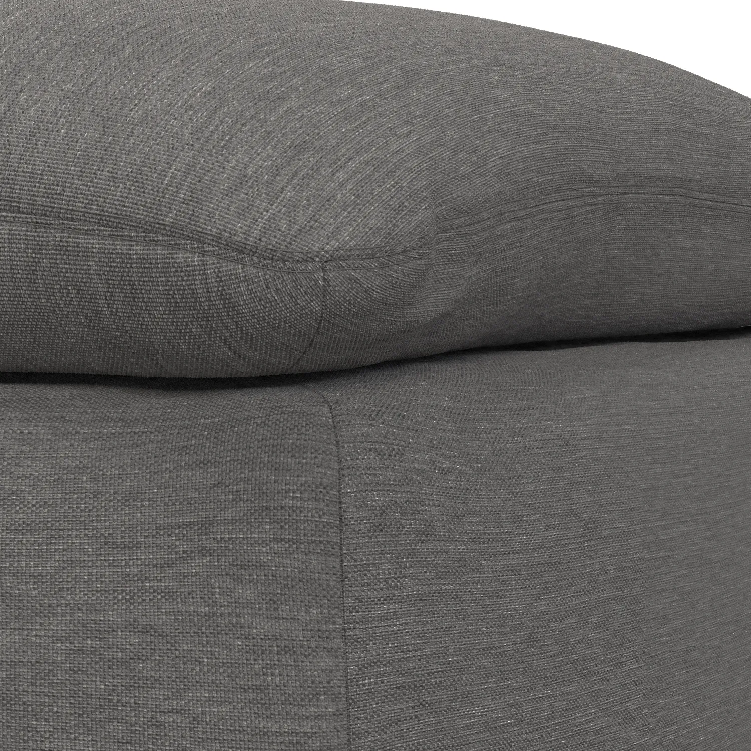 Leigh 41_ Ottoman - Silver Gray - Image 5