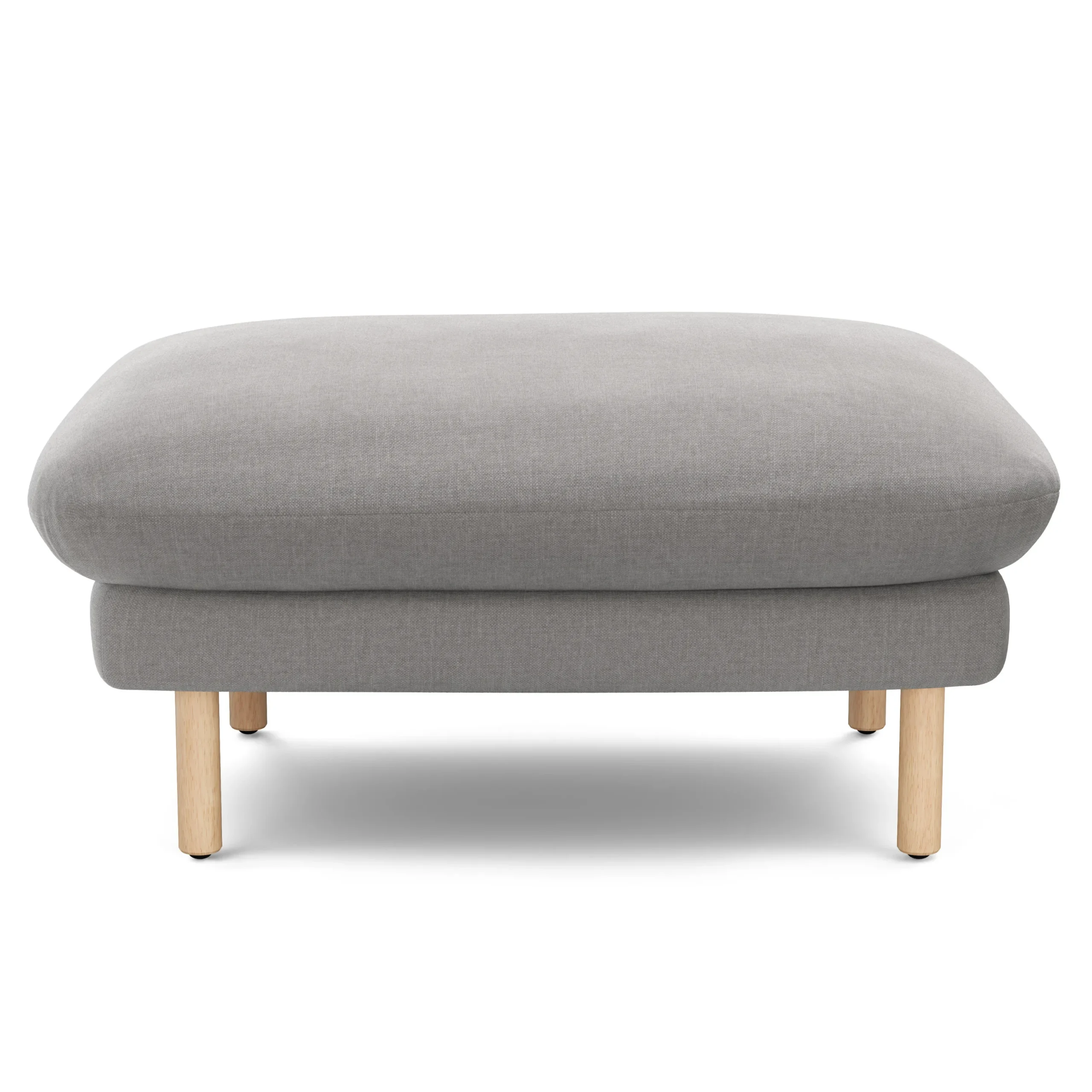 Sanders 35.5_ Ottoman - Hestia Gray - Image 7