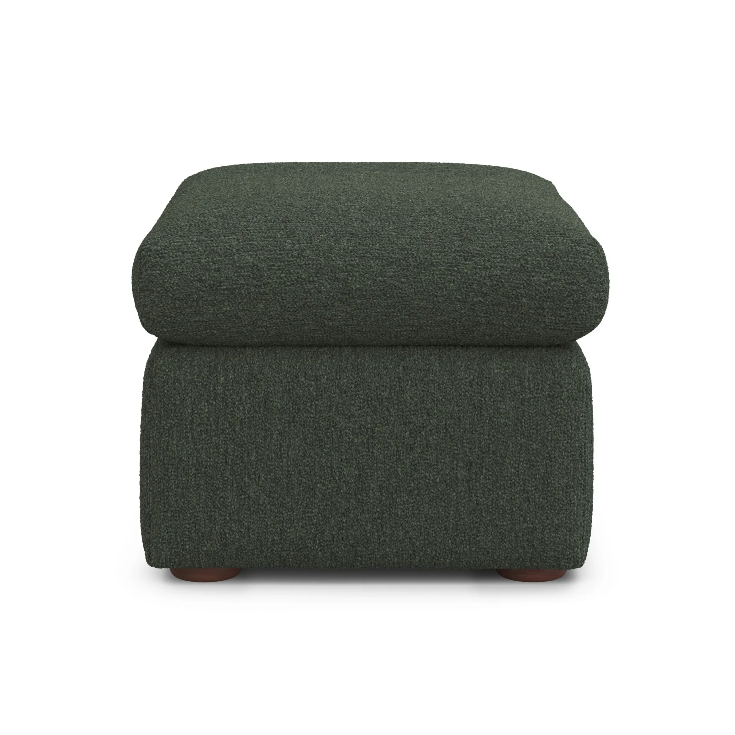 Marina 28.5_ Ottoman - Green Wool Bouclé - Image 5