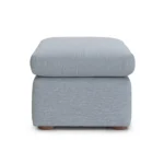 Marina 28.5_ Ottoman - Silver Light Blue