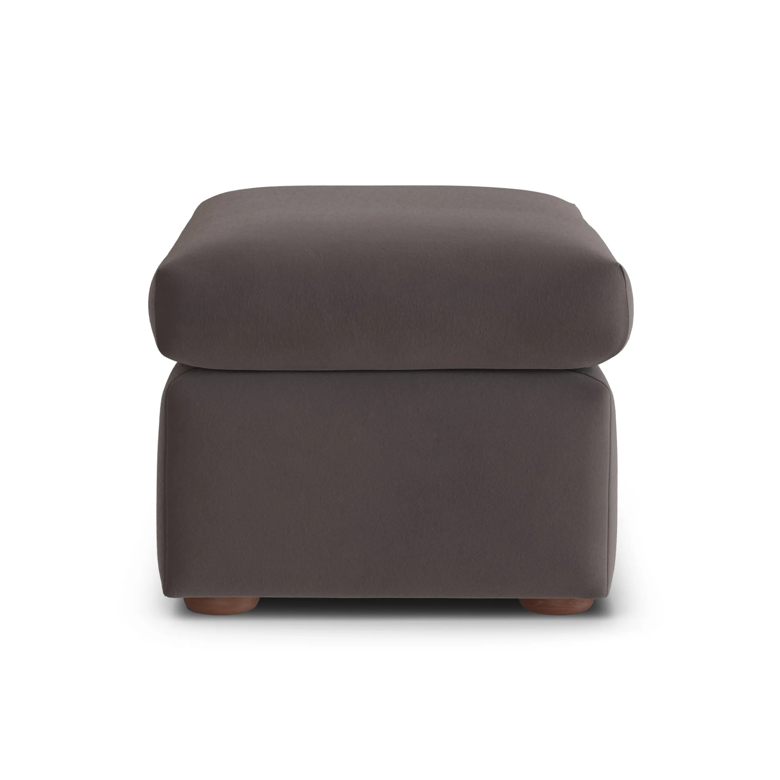Marina 28.5_ Velvet Ottoman - Hale Warm Gray - Image 5