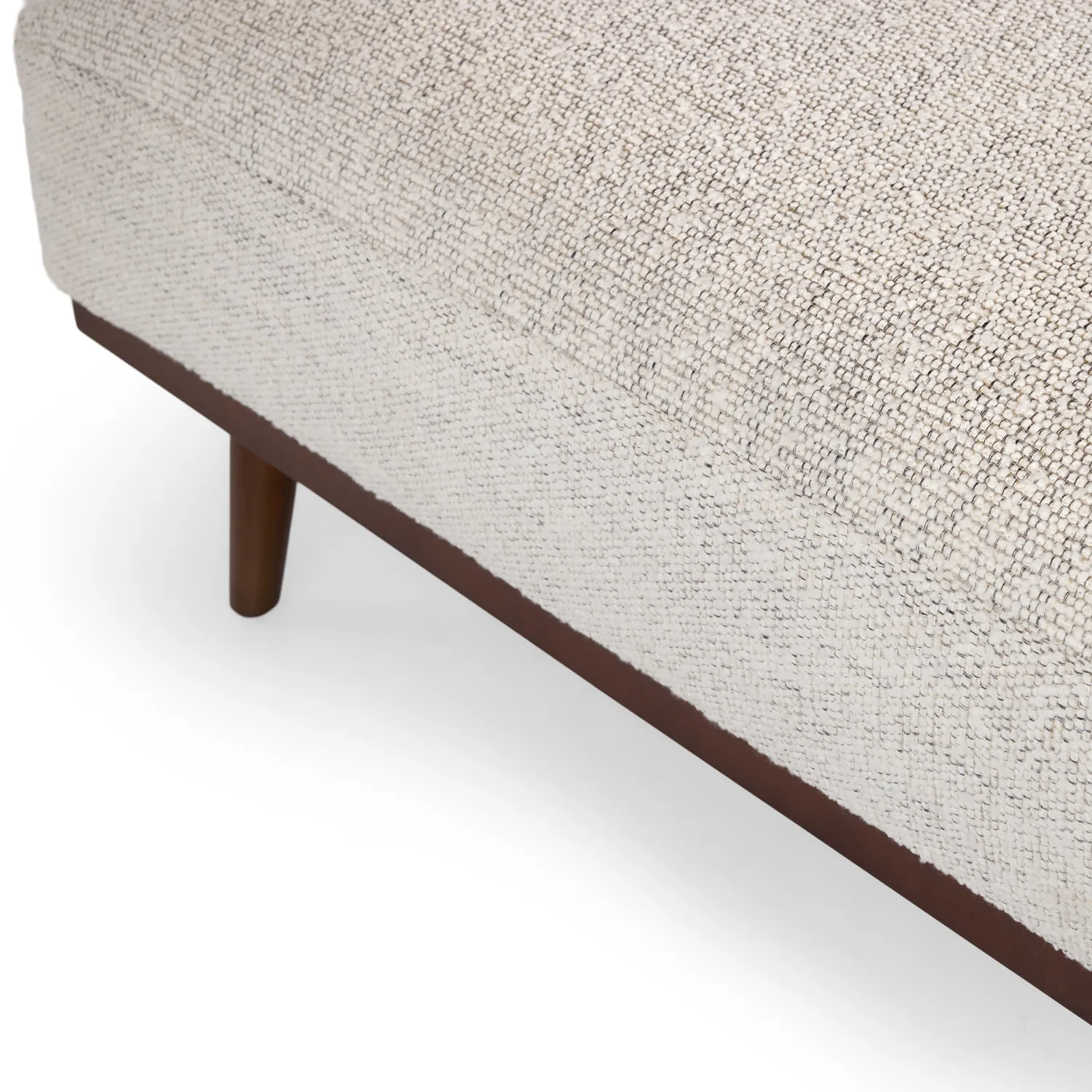 Rhett 38.5_ Ottoman - Pepper Ivory - Image 5