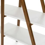 Caliper 47_ Shelving Unit - White_Walnut