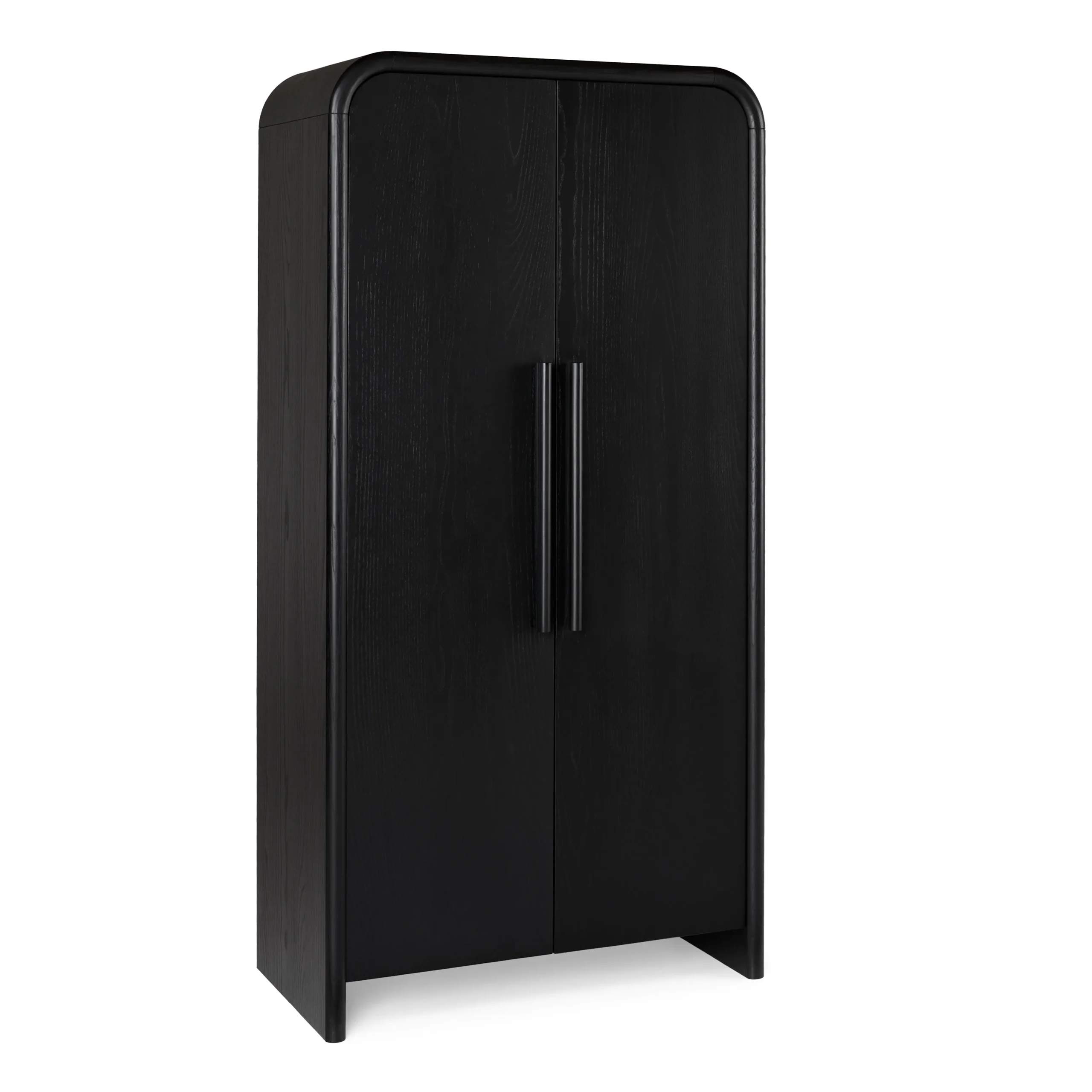 Faydra 35.5_ Enclosed Bookcase - Black - Image 5