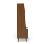Frances 36_ Bookcase with Storage - Walnut