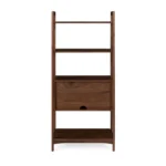 Krossa 31.5_ Shelving Unit with Storage - Walnut