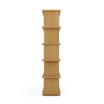 Lafora 53_ Bookcase, Tall - Natural Oak