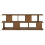 Lafora 72_ Bookcase, Short - Smoked Oak