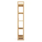 Lilya 23_ Shelving Unit, Narrow - White Oak