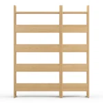 Lilya Shelving Unit Set - White Oak