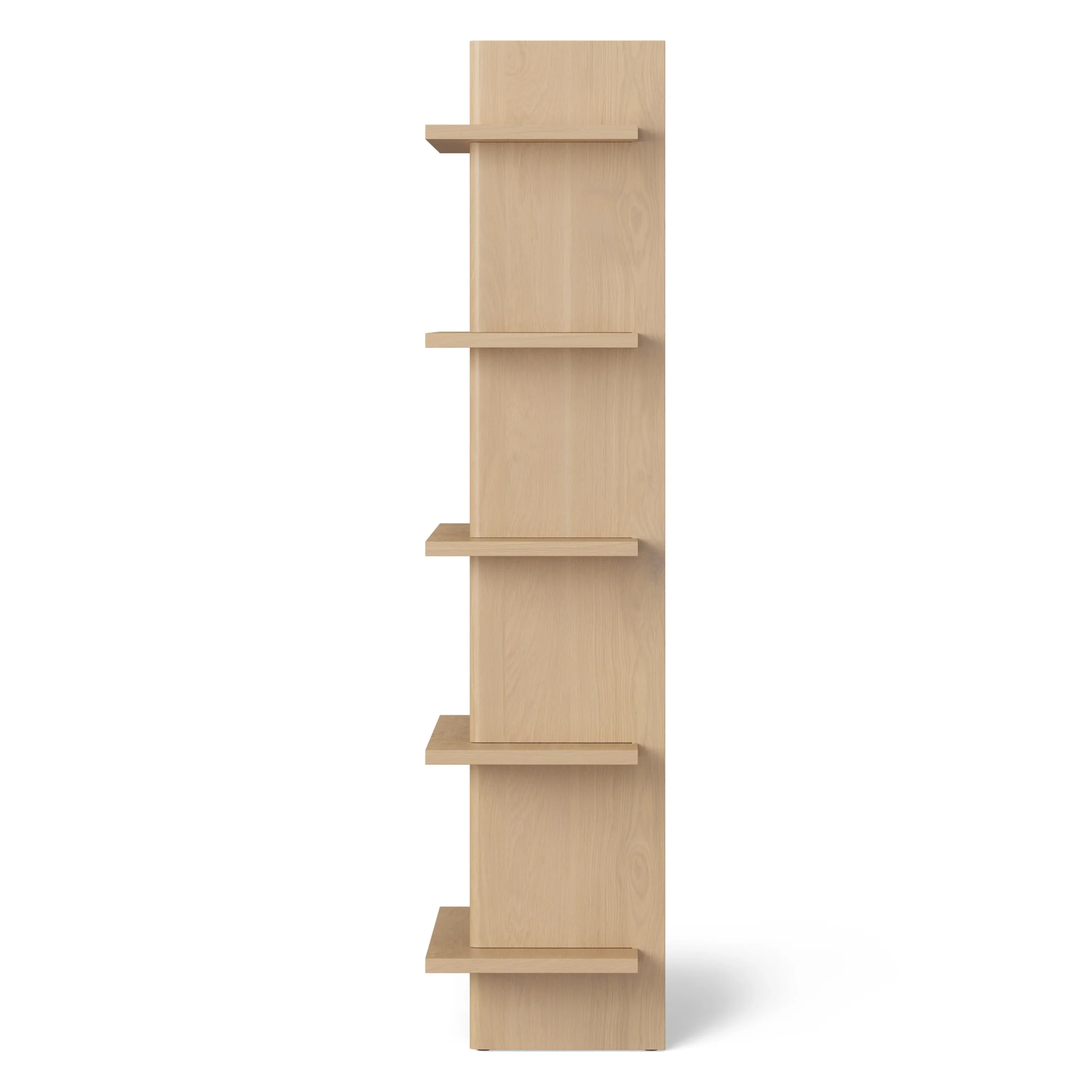 Torme 48_ Bookcase, Tall - White Oak - Image 5