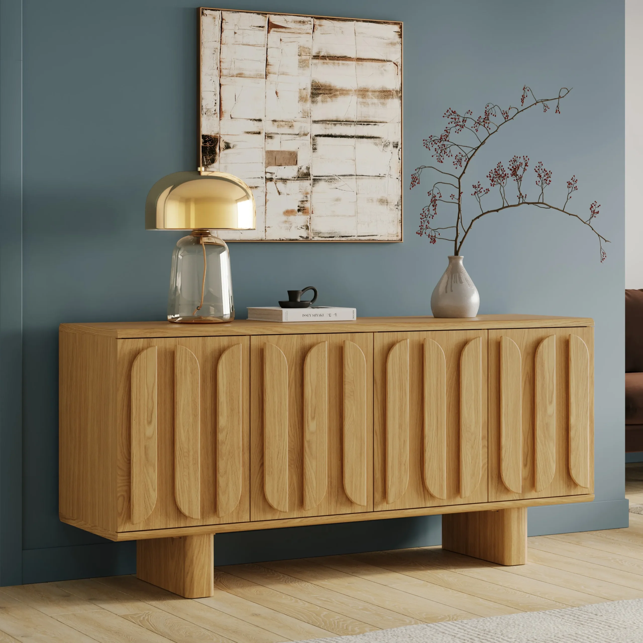 Ansel 63_ Sideboard - Natural Oak - Image 5