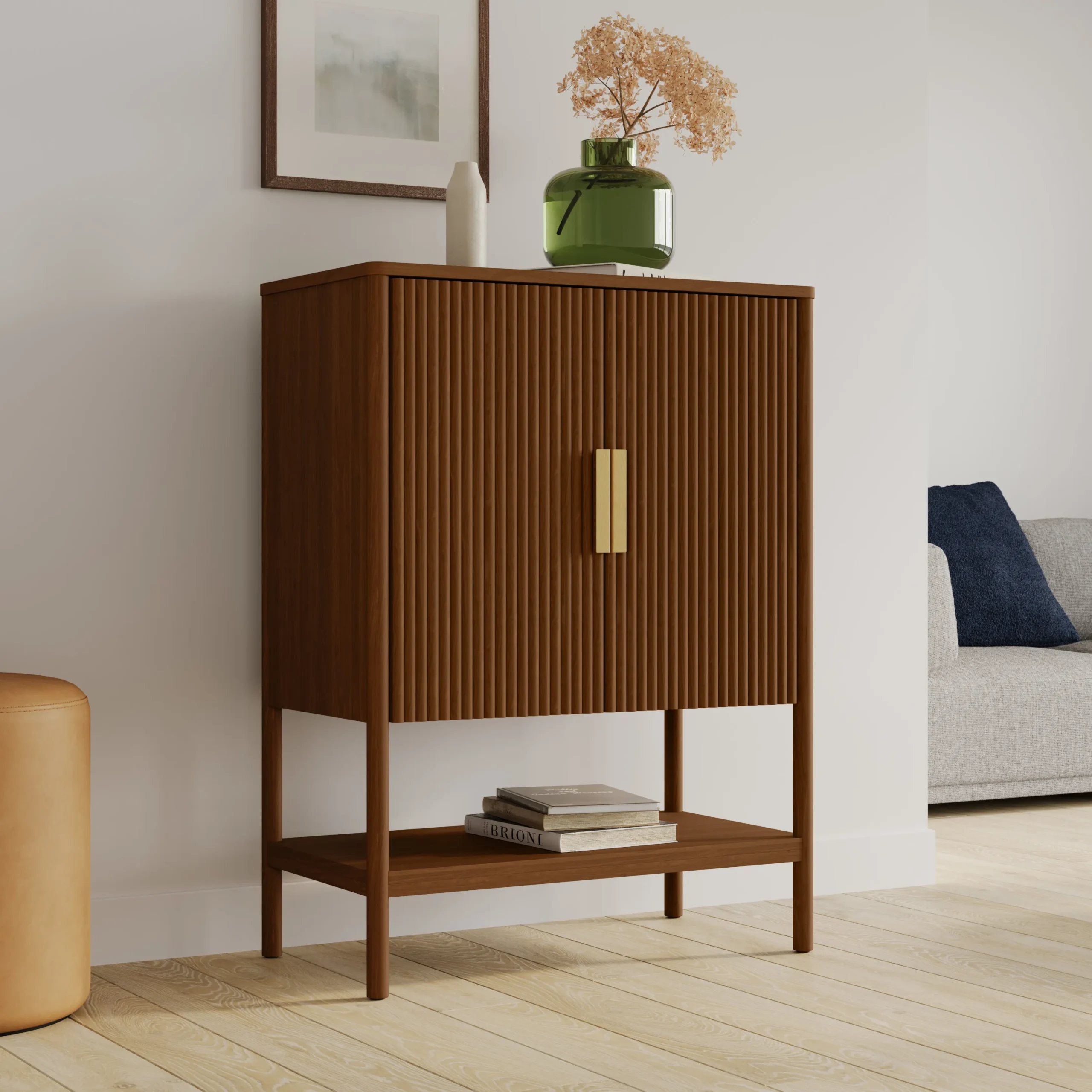 Liv 30_ Cabinet - Walnut
