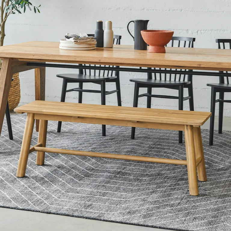 Kempel 47_ Outdoor Bench - Acacia