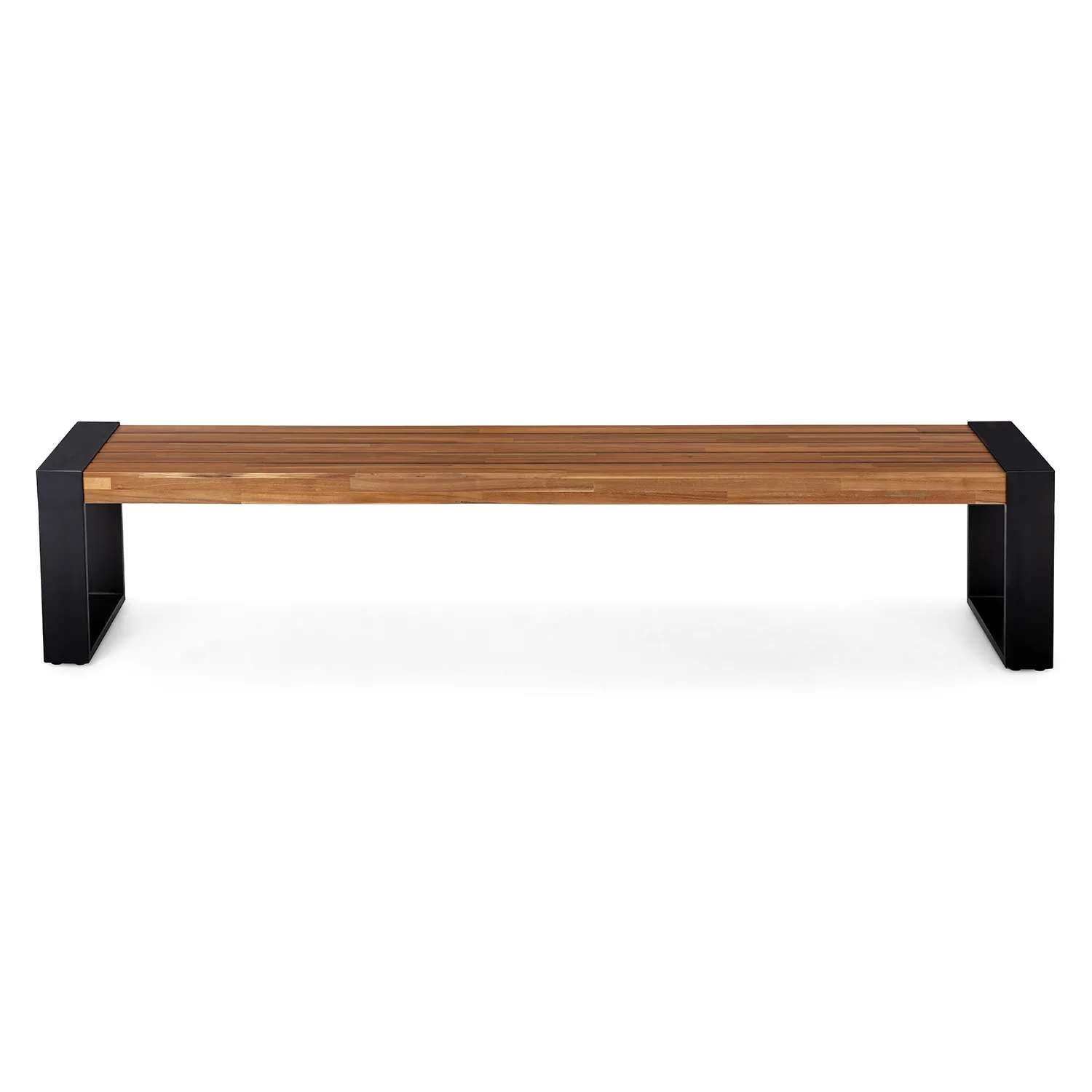 Lubek 84.5_ Outdoor Bench - Tuscan Brown - Image 7