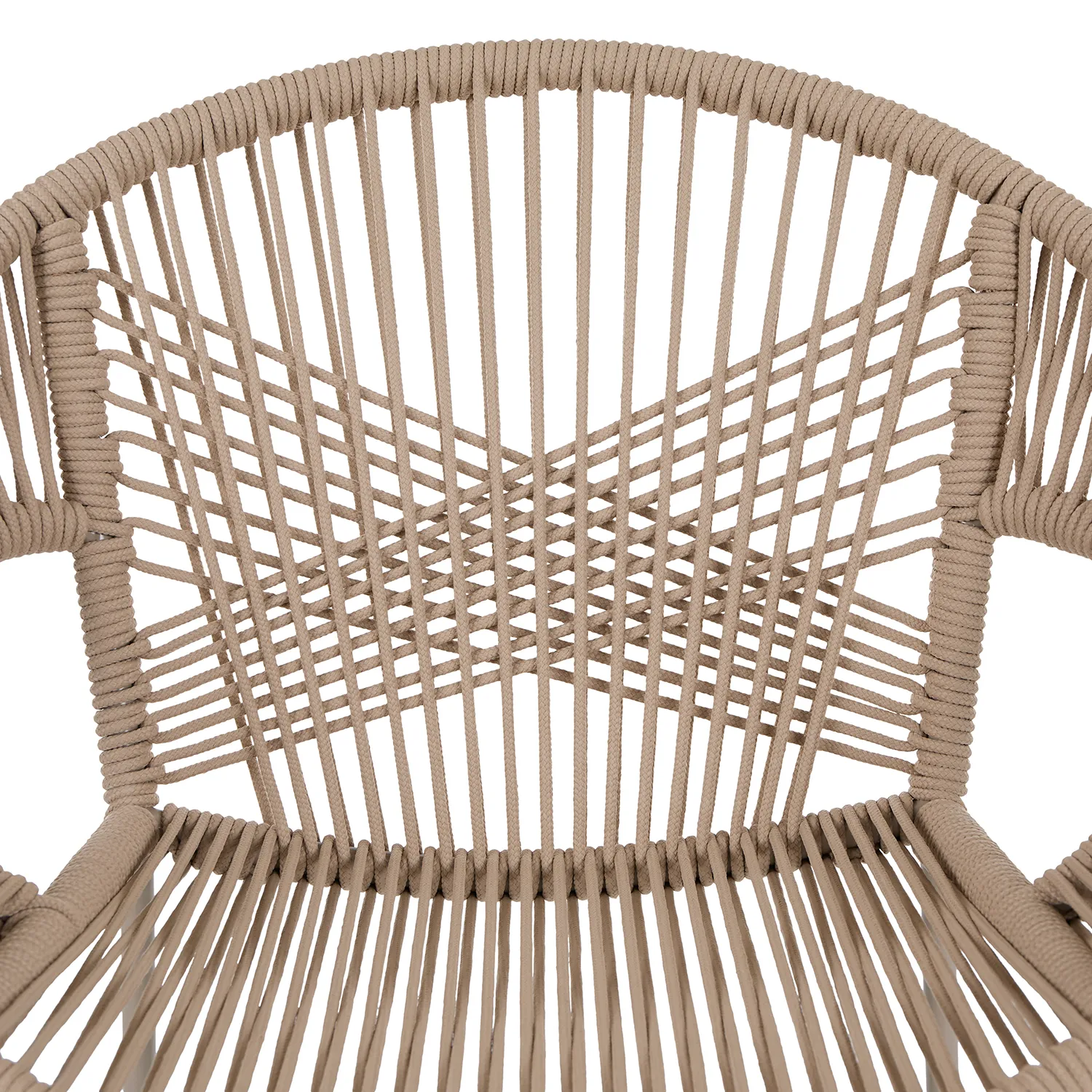 Kasiko Outdoor Bar Stool - White Pepper - Image 6