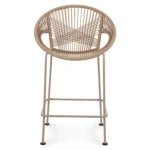 Kasiko Outdoor Counter Stool - White Pepper