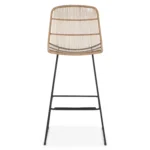 Selka Outdoor Bar Stool - Natural