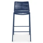 Zina Outdoor Bar Stool - Indigo Blue