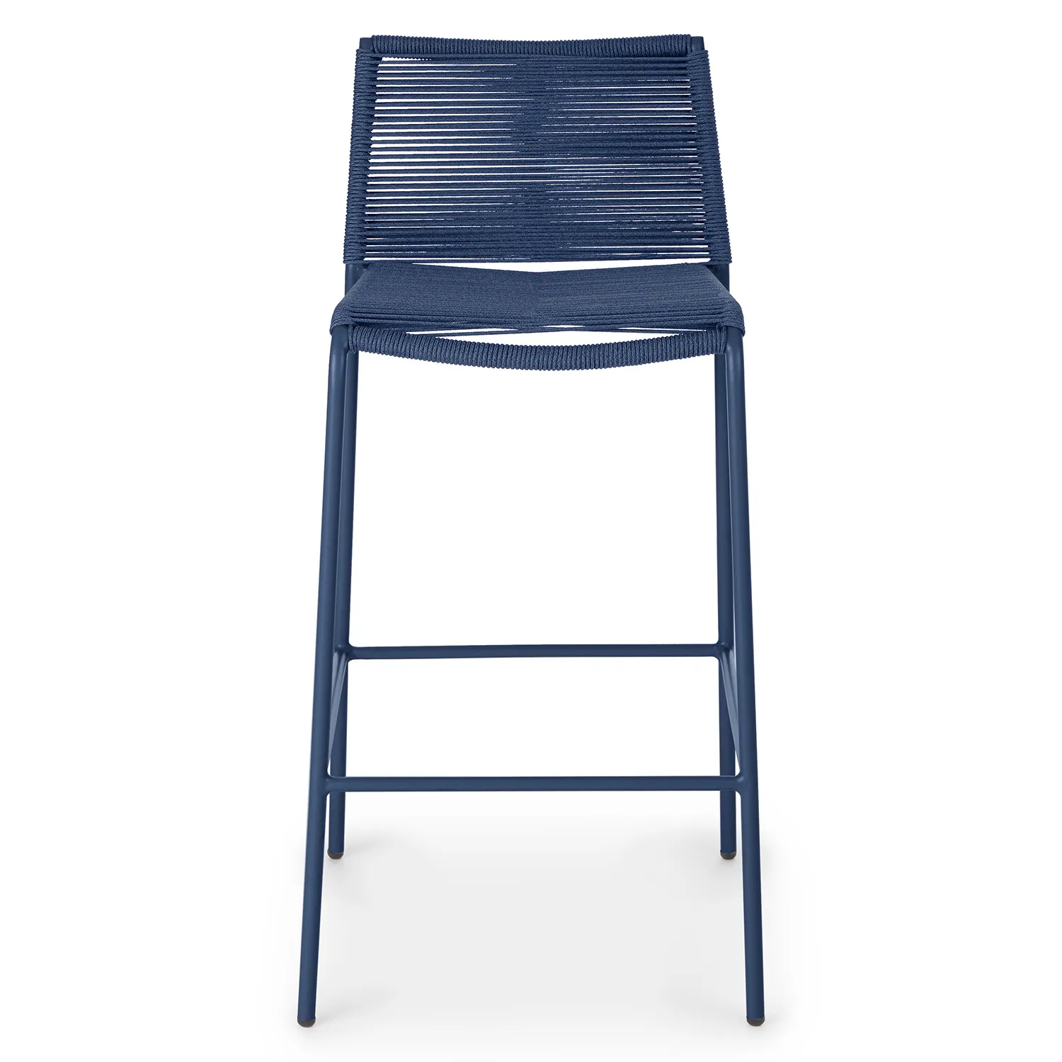 Zina Outdoor Bar Stool - Indigo Blue - Image 5