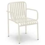 Sarek Outdoor Stackable Dining Armchair - Taupe