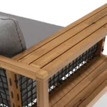 Callais 120_ Outdoor Sectional - Taupe Gray